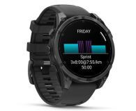 Garmin fenix 8 AMOLED 47mm szary z czarnym paskiem - 1277067 - zdjęcie 2